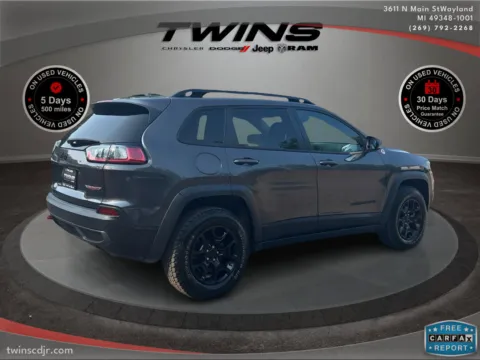 Another view of 2023 Jeep Cherokee Trailhawk for sale in Wayland, MI at Twins Chrysler Dodge Jeep Ram