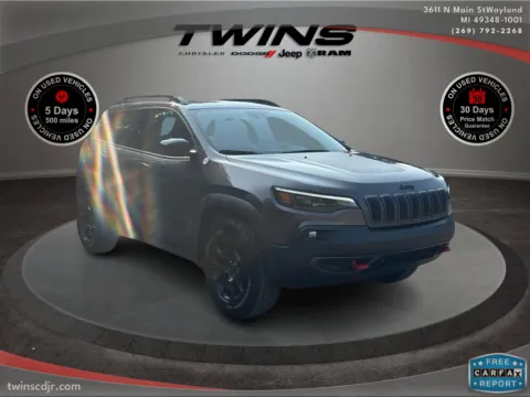 Gray 2023 Jeep Cherokee Trailhawk for sale in Wayland, MI