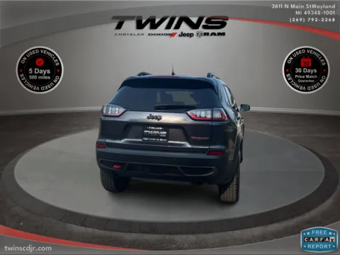 More photos of 2023 Jeep Cherokee Trailhawk at Twins Chrysler Dodge Jeep Ram, MI