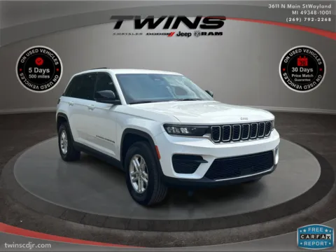 White 2024 Jeep Grand Cherokee Laredo for sale in Wayland, MI