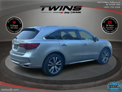 Another view of 2019 Acura MDX w/Advance/Entertainment Pkg for sale in Wayland, MI at Twins Chrysler Dodge Jeep Ram