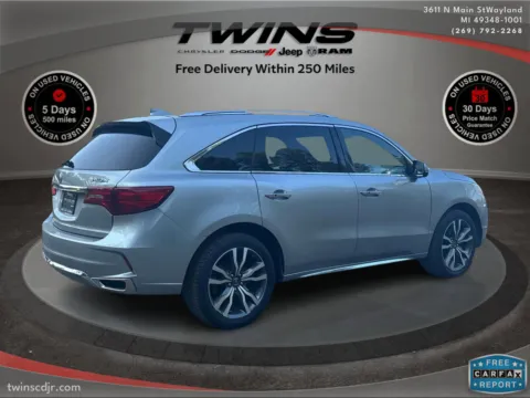 Another view of 2019 Acura MDX w/Advance/Entertainment Pkg for sale in Wayland, MI at Twins Chrysler Dodge Jeep Ram