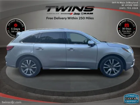 Photos of 2019 Acura MDX w/Advance/Entertainment Pkg for sale in Wayland, MI at Twins Chrysler Dodge Jeep Ram
