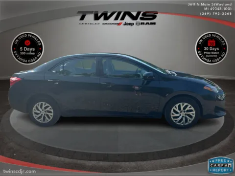 Photos of 2019 Toyota Corolla LE for sale in Wayland, MI at Twins Chrysler Dodge Jeep Ram