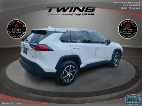 Another view of 2022 Toyota RAV4 LE for sale in Wayland, MI at Twins Chrysler Dodge Jeep Ram