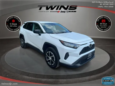 White 2022 Toyota RAV4 LE for sale in Wayland, MI
