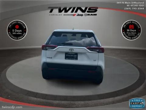 More photos of 2022 Toyota RAV4 LE at Twins Chrysler Dodge Jeep Ram, MI