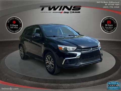 Black 2018 Mitsubishi Outlander Sport ES 2.0 for sale in Wayland, MI