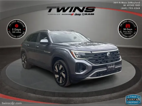 Gray 2024 Volkswagen Atlas Cross Sport 2.0T SE w/Technology for sale in Wayland, MI