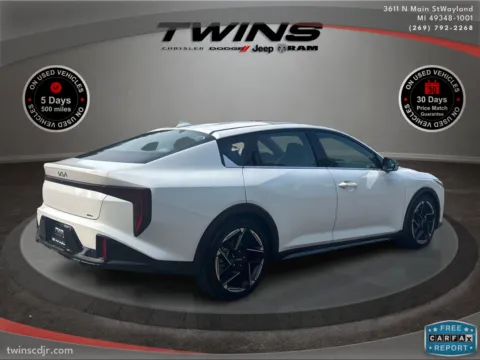 Another view of 2025 Kia K4 GT-Line for sale in Wayland, MI at Twins Chrysler Dodge Jeep Ram