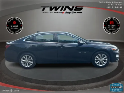 Photos of 2021 Chevrolet Malibu LT for sale in Wayland, MI at Twins Chrysler Dodge Jeep Ram