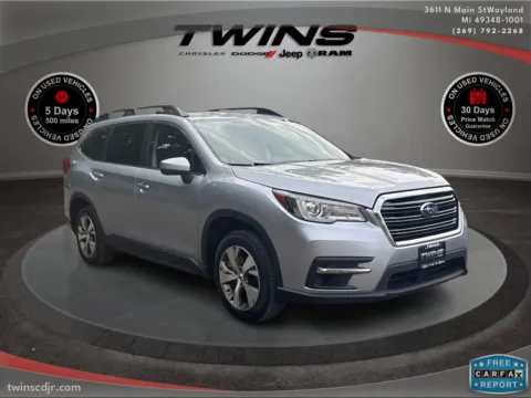 Silver 2022 Subaru Ascent Premium for sale in Wayland, MI