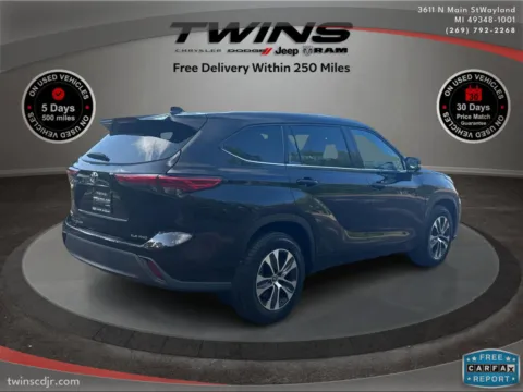 Another view of 2022 Toyota Highlander XLE for sale in Wayland, MI at Twins Chrysler Dodge Jeep Ram