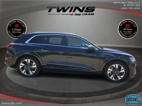Photos of 2021 Audi e-tron Premium for sale in Wayland, MI at Twins Chrysler Dodge Jeep Ram