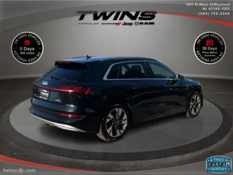 Another view of 2021 Audi e-tron Premium for sale in Wayland, MI at Twins Chrysler Dodge Jeep Ram