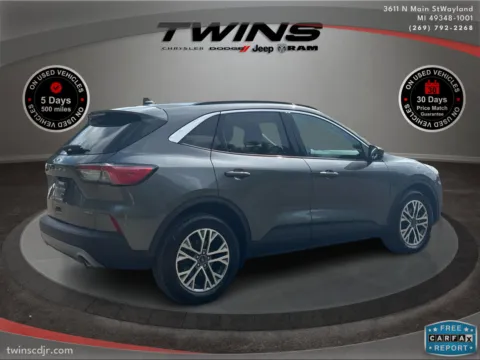 Another view of 2021 Ford Escape SEL Hybrid for sale in Wayland, MI at Twins Chrysler Dodge Jeep Ram