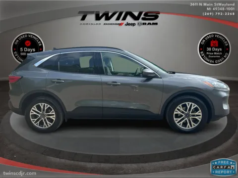 Photos of 2021 Ford Escape SEL Hybrid for sale in Wayland, MI at Twins Chrysler Dodge Jeep Ram
