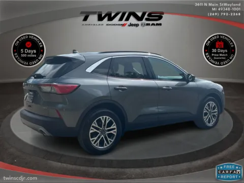 Another view of 2021 Ford Escape SEL Hybrid for sale in Wayland, MI at Twins Chrysler Dodge Jeep Ram