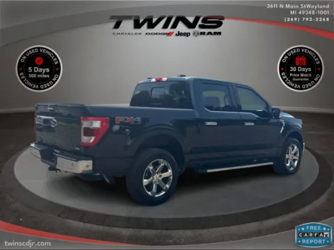 Another view of 2021 Ford F-150 LARIAT for sale in Wayland, MI at Twins Chrysler Dodge Jeep Ram