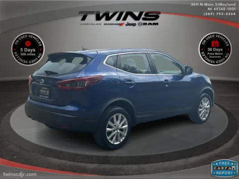 Another view of 2021 Nissan Rogue Sport S for sale in Wayland, MI at Twins Chrysler Dodge Jeep Ram