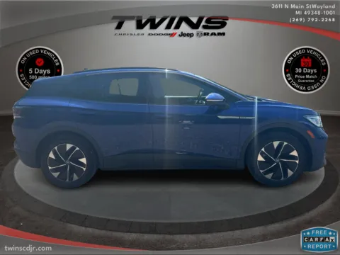 Photos of 2022 Volkswagen ID.4 Pro S for sale in Wayland, MI at Twins Chrysler Dodge Jeep Ram