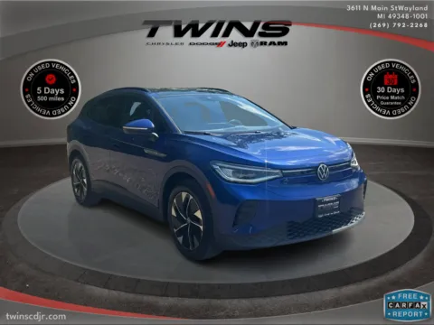Blue 2022 Volkswagen ID.4 Pro S for sale in Wayland, MI