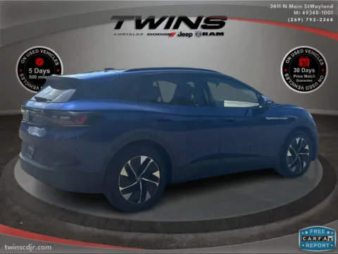 Another view of 2022 Volkswagen ID.4 Pro S for sale in Wayland, MI at Twins Chrysler Dodge Jeep Ram