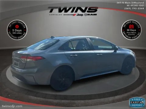 Another view of 2022 Toyota Corolla LE for sale in Wayland, MI at Twins Chrysler Dodge Jeep Ram