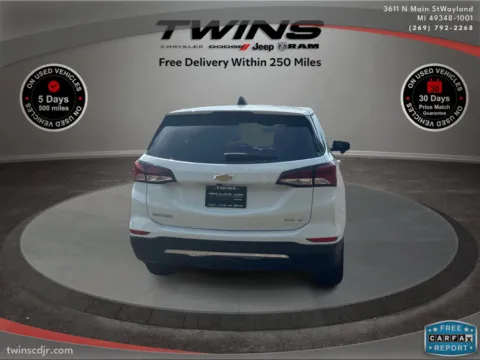 More photos of 2023 Chevrolet Equinox LT at Twins Chrysler Dodge Jeep Ram, MI