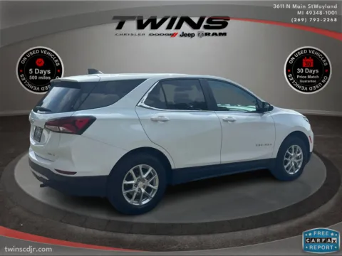 Another view of 2023 Chevrolet Equinox LT for sale in Wayland, MI at Twins Chrysler Dodge Jeep Ram