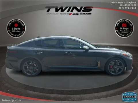 Photos of 2019 Kia Stinger GT for sale in Wayland, MI at Twins Chrysler Dodge Jeep Ram