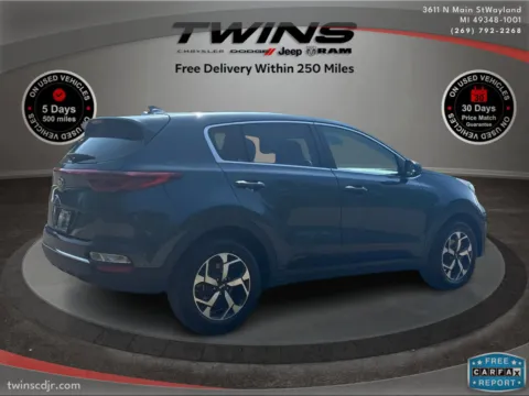 Another view of 2022 Kia Sportage LX for sale in Wayland, MI at Twins Chrysler Dodge Jeep Ram