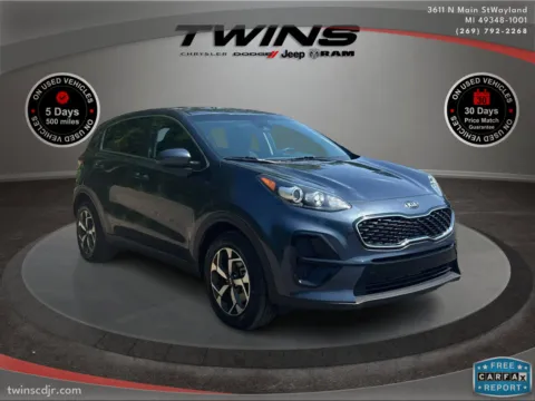 Blue 2022 Kia Sportage LX for sale in Wayland, MI