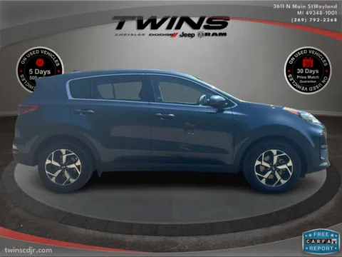 Photos of 2022 Kia Sportage LX for sale in Wayland, MI at Twins Chrysler Dodge Jeep Ram