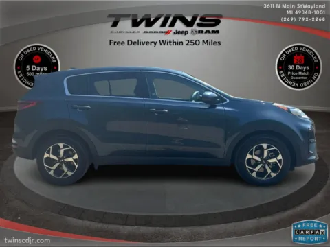 Photos of 2022 Kia Sportage LX for sale in Wayland, MI at Twins Chrysler Dodge Jeep Ram