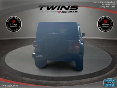 More photos of 2023 Jeep Wrangler Sport at Twins Chrysler Dodge Jeep Ram, MI