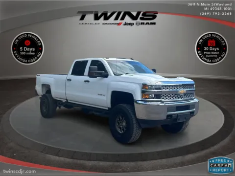 White 2019 Chevrolet Silverado 3500HD Work Truck for sale in Wayland, MI