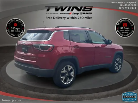 Another view of 2018 Jeep Compass Limited for sale in Wayland, MI at Twins Chrysler Dodge Jeep Ram