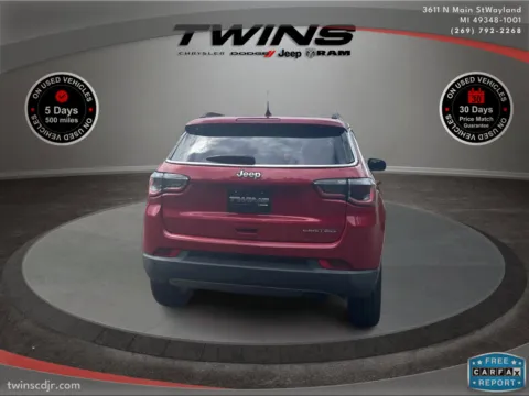 More photos of 2018 Jeep Compass Limited at Twins Chrysler Dodge Jeep Ram, MI
