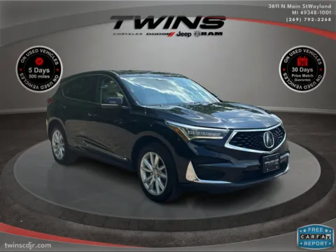 Black 2019 Acura RDX SH-AWD for sale in Wayland, MI