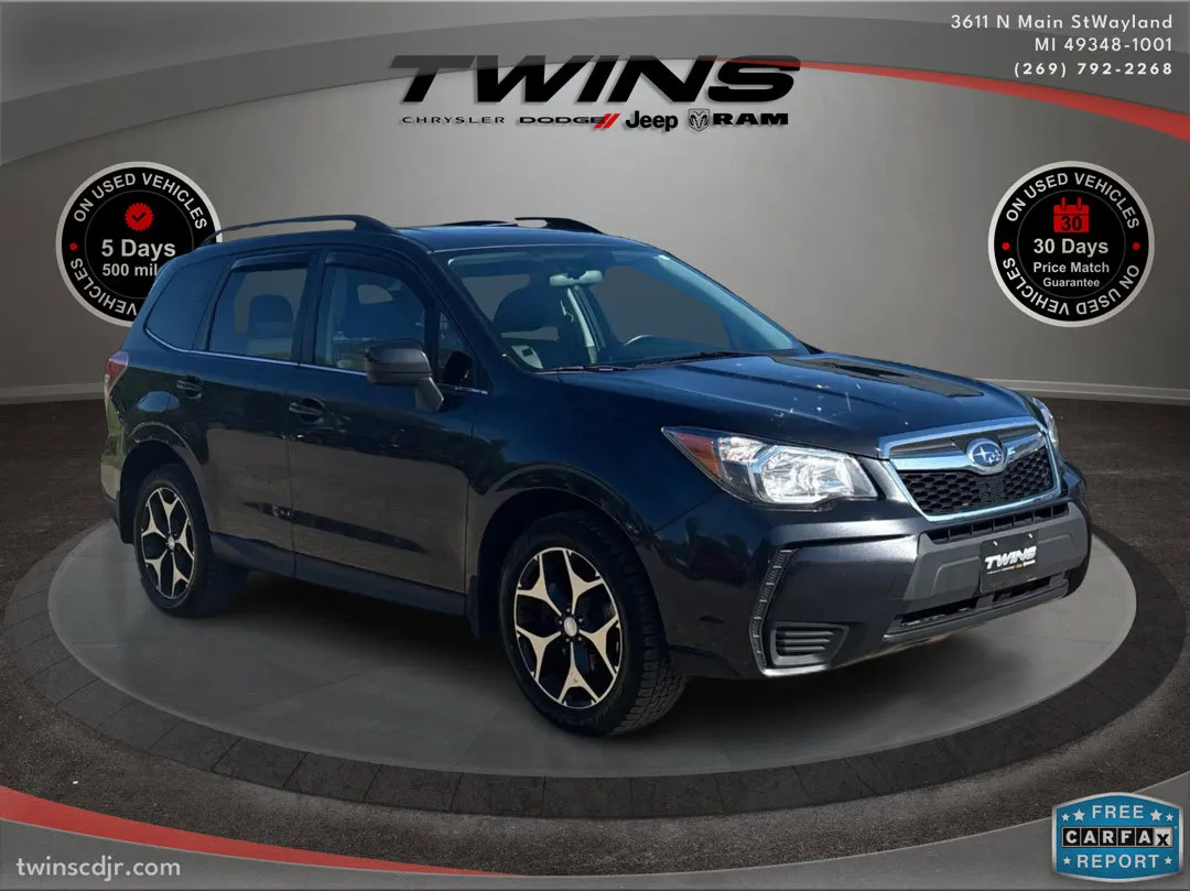 Gray 2016 Subaru Forester 2.0XT Premium for sale in Wayland, MI