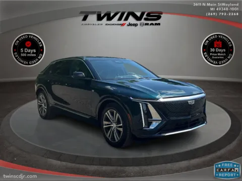 Green 2024 Cadillac LYRIQ Luxury for sale in Wayland, MI