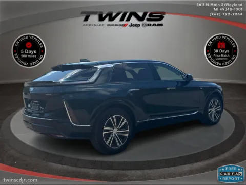 Another view of 2024 Cadillac LYRIQ Luxury for sale in Wayland, MI at Twins Chrysler Dodge Jeep Ram
