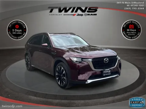 Red 2024 Mazda CX-90 PHEV Premium for sale in Wayland, MI
