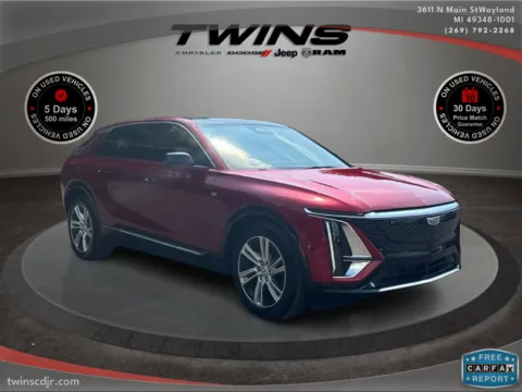 Red 2024 Cadillac LYRIQ Tech for sale in Wayland, MI