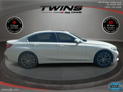 Photos of 2020 BMW 3 Series 330i xDrive for sale in Wayland, MI at Twins Chrysler Dodge Jeep Ram