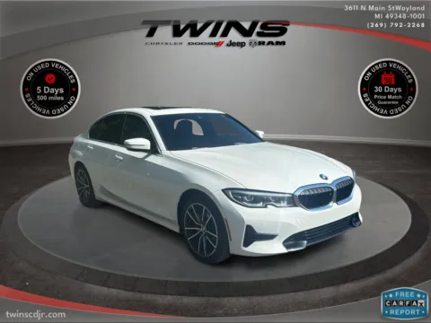 White 2020 BMW 3 Series 330i xDrive for sale in Wayland, MI