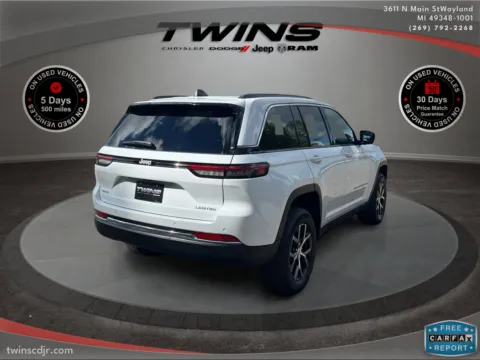 Another view of 2025 Jeep Grand Cherokee Limited for sale in Wayland, MI at Twins Chrysler Dodge Jeep Ram