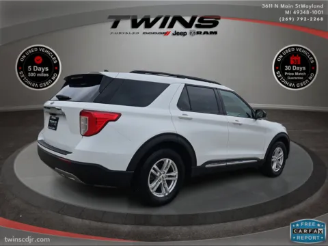 Another view of 2023 Ford Explorer XLT for sale in Wayland, MI at Twins Chrysler Dodge Jeep Ram