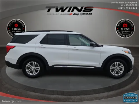 Photos of 2023 Ford Explorer XLT for sale in Wayland, MI at Twins Chrysler Dodge Jeep Ram